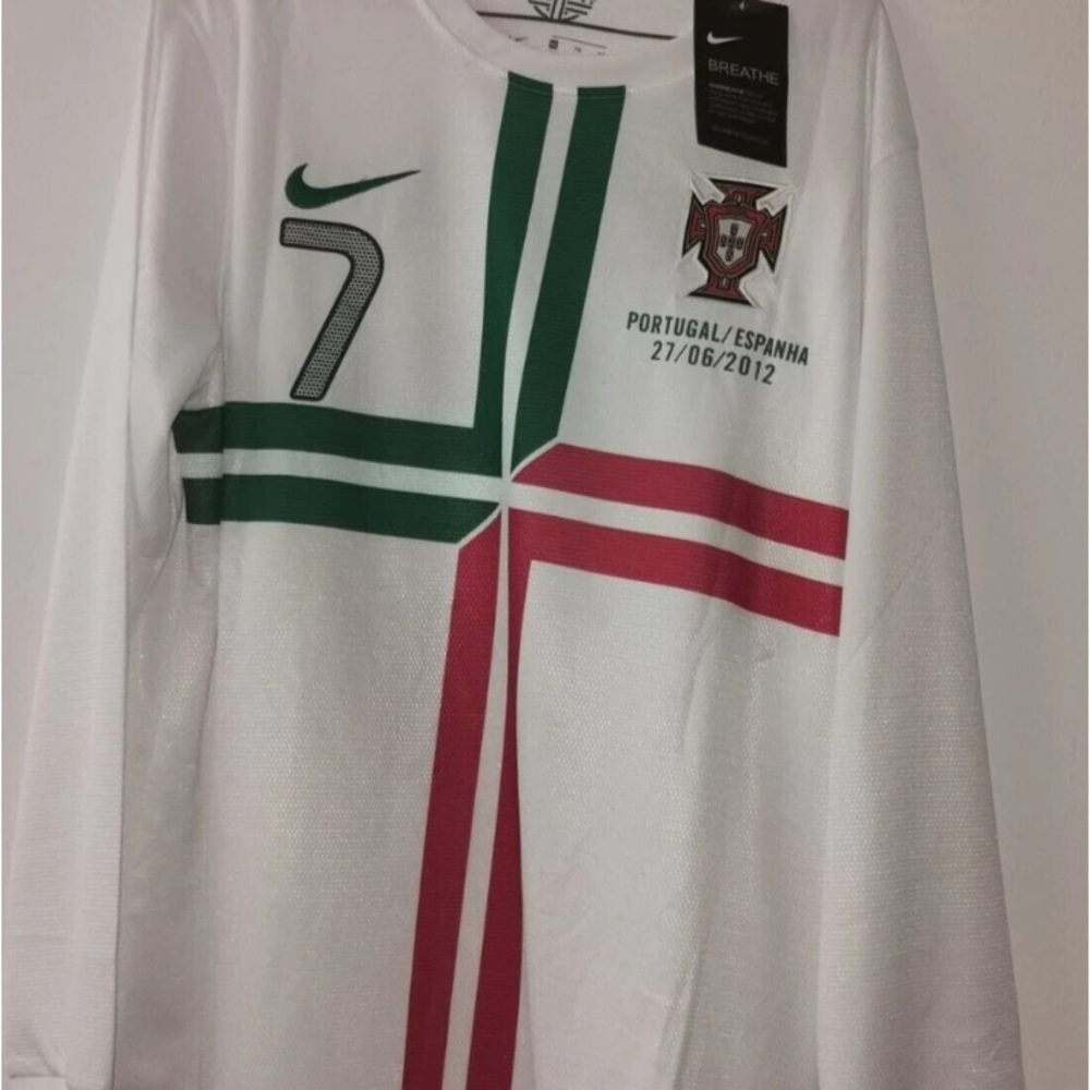 Cristiano Ronaldo Nike Men's Portugal Espanha 2012 Jersey XL